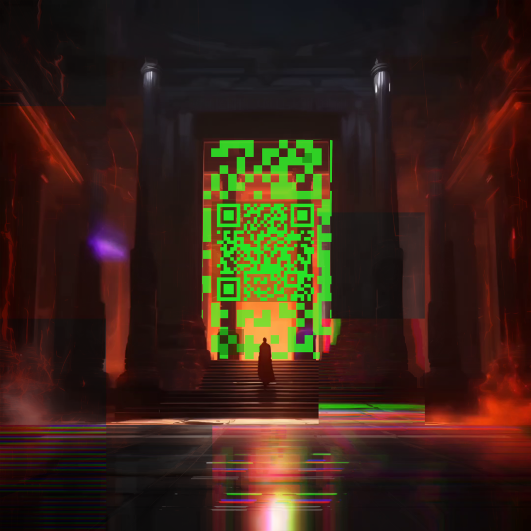Artist Hand Code QR Codes for Art Installations – QR Scanning