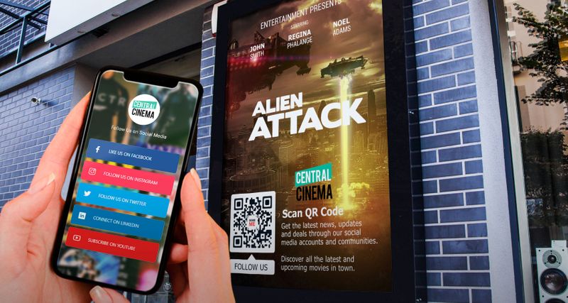 QR Codes for Movie Trailers