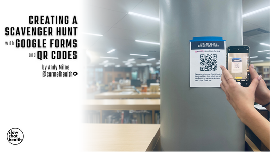 QR code scavenger hunt