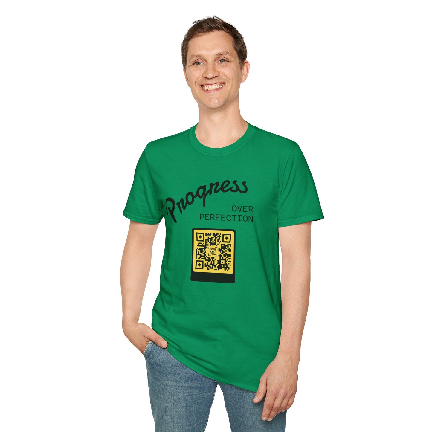 Never Quit Unisex QR Tee