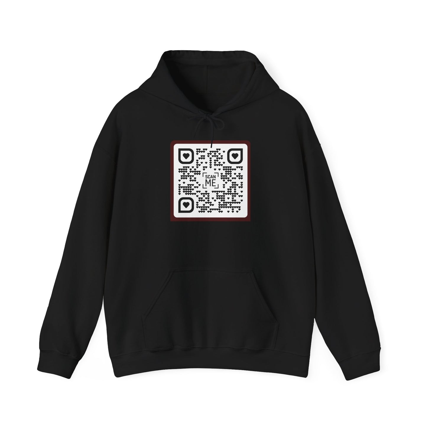 Scannable ‘Spread Love’ QR Hoodie