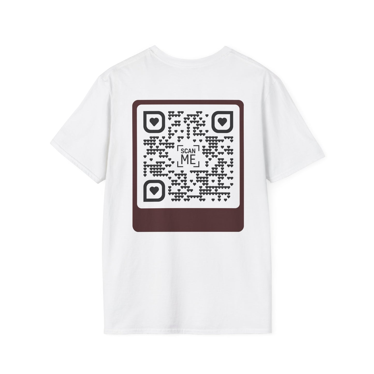 Scannable ‘Spread Love’ QR Code T-shirt