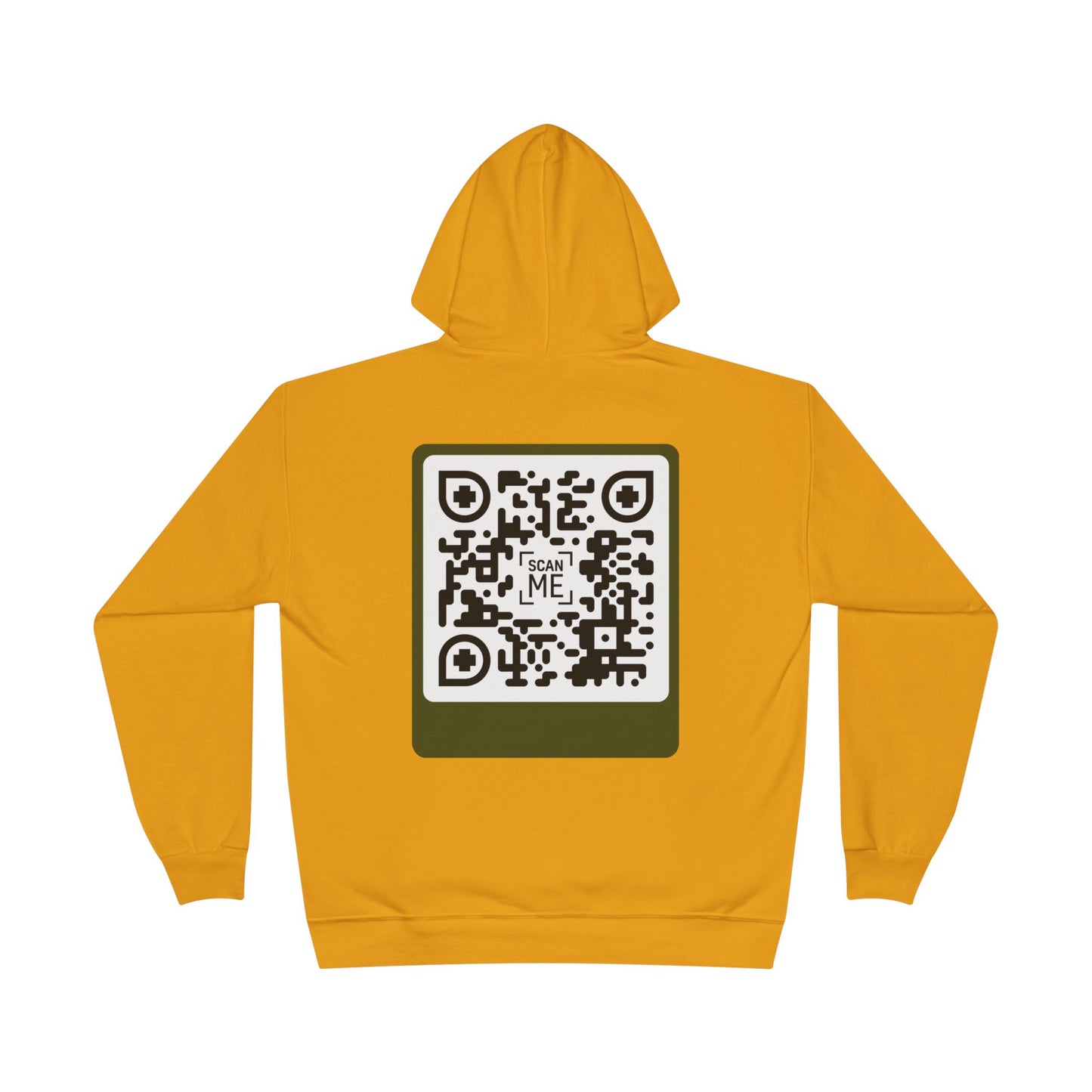 Scannable 'Smile' QR Code Hoodie