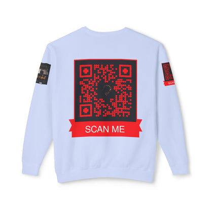 AJ custom BIG Unisex Lightweight Crewneck Sweatshirt