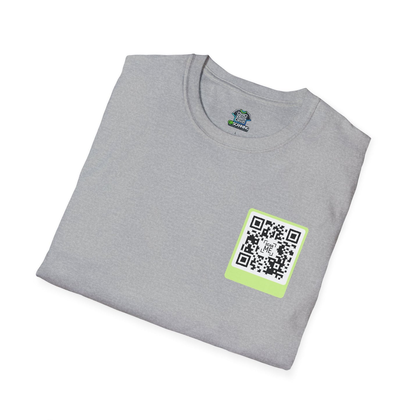 Scannable "Someone Loves You" QR Tee shirt