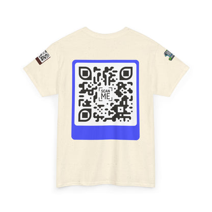 Scannable 'Smile' QR Code Tee