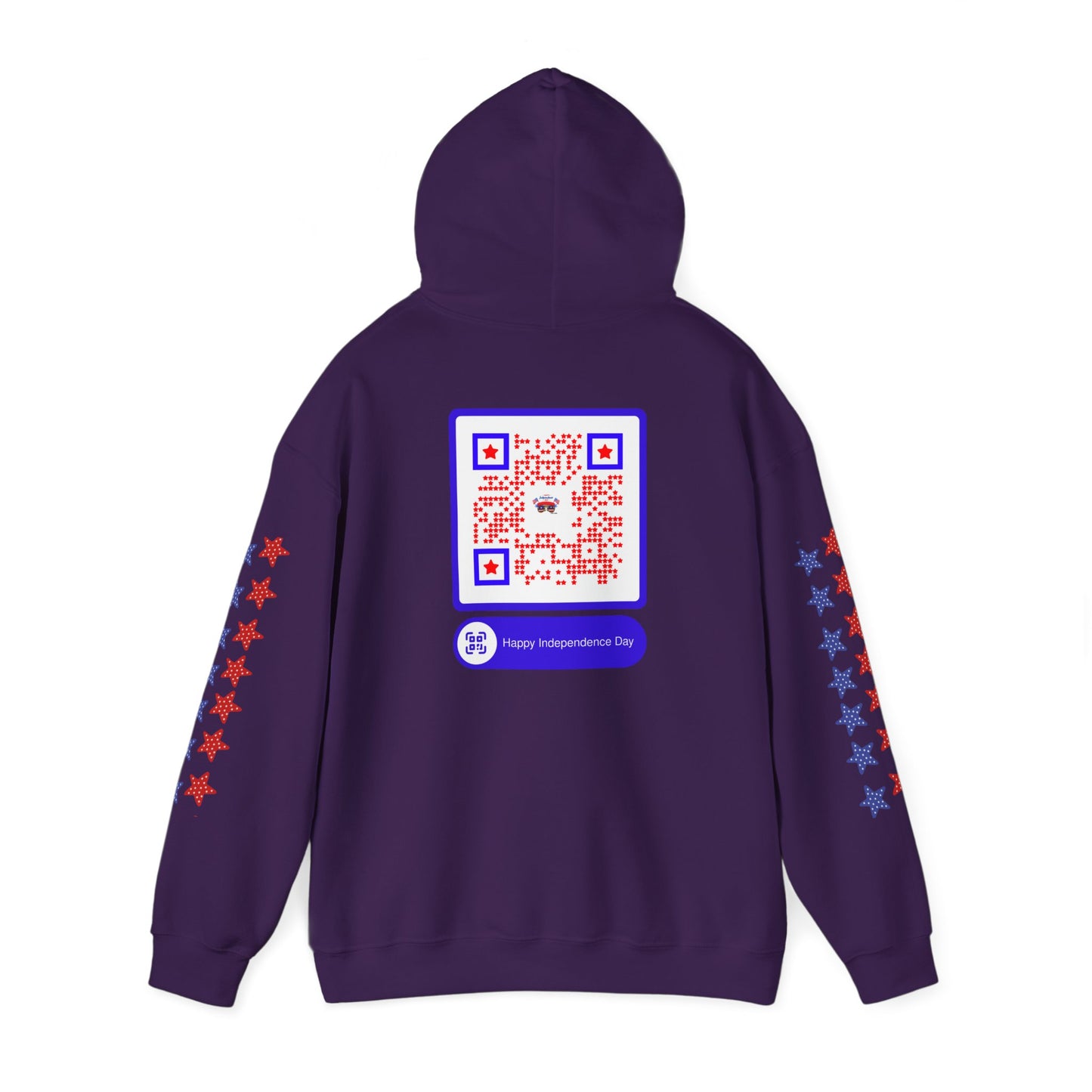 United & Unstoppable – 4th of July QR Hoodie