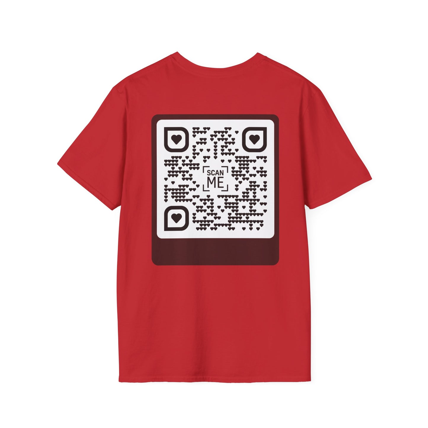 Scannable ‘Spread Love’ QR Code T-shirt