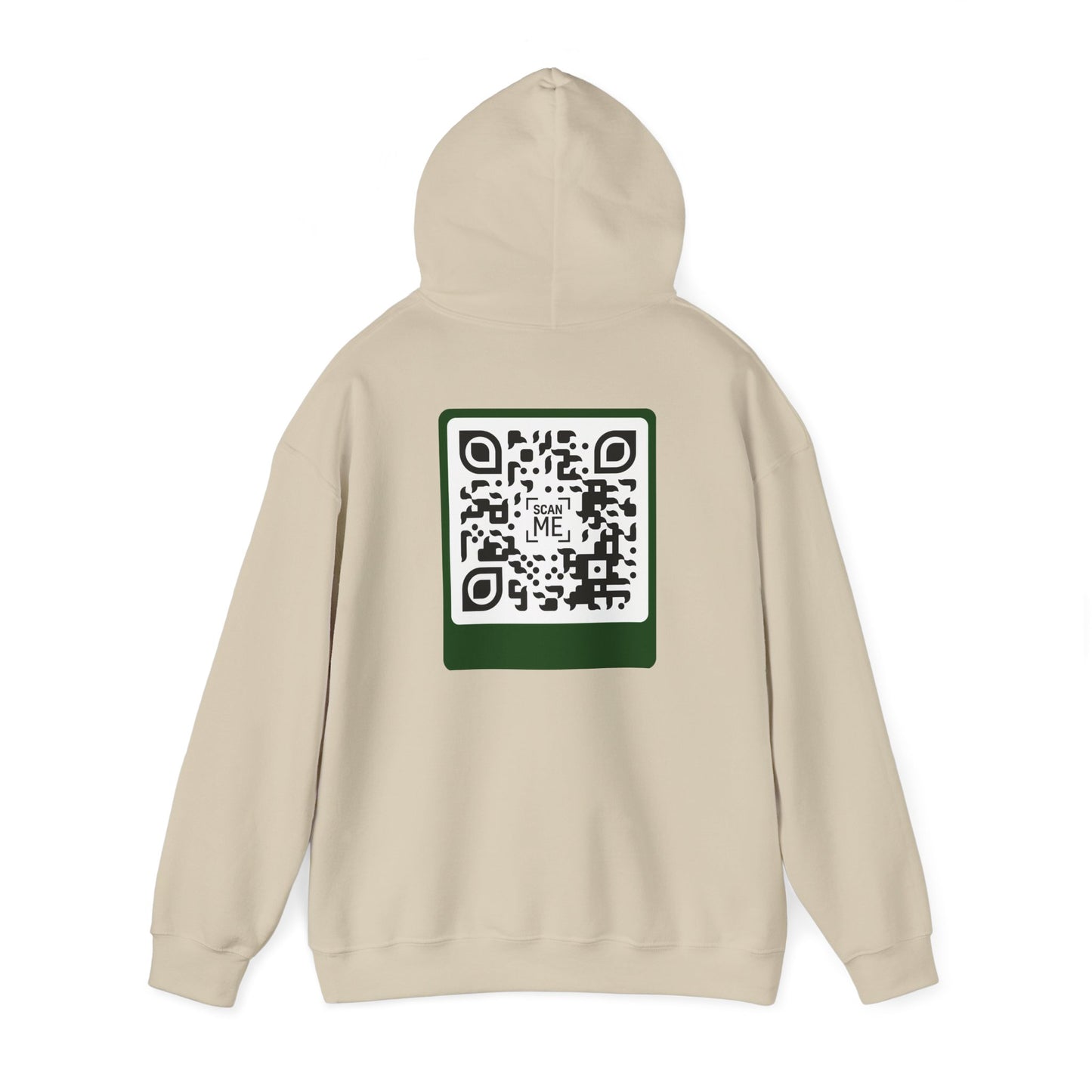 Scannable 'Someone Loves You' QR hoodie