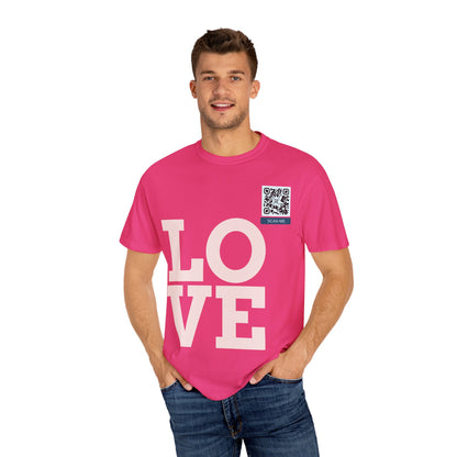 Let Love Lead Unisex Washed Tee