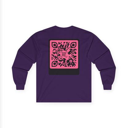 Scannable 'Someone Loves You' QR Long Sleeve Tee