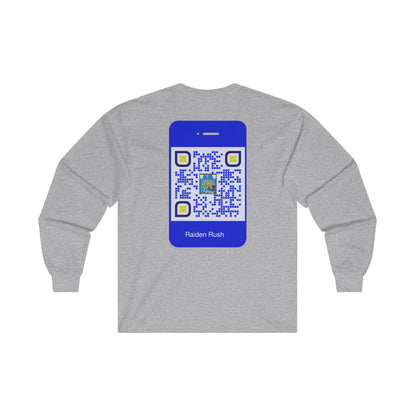 QR Custom "Raiden Rush" Unisex Ultra Cotton Long Sleeve Tee