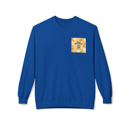 Birthday - Unisex Midweight Softstyle Fleece Crewneck Sweatshirt