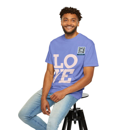Let Love Lead Unisex Washed Tee