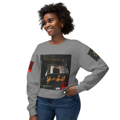 AJ custom BIG Unisex Lightweight Crewneck Sweatshirt