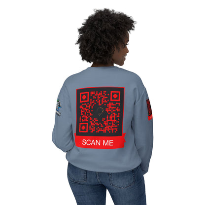 AJ custom Capone/Nore Unisex Lightweight Crewneck Sweatshirt