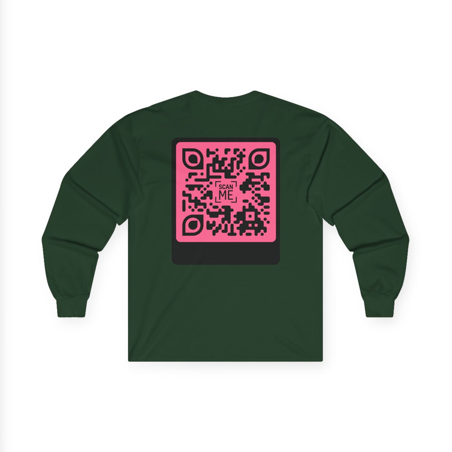 Scannable 'Someone Loves You' QR Long Sleeve Tee