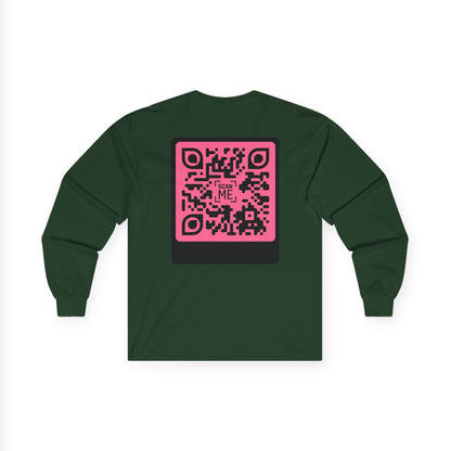 Scannable 'Someone Loves You' QR Long Sleeve Tee