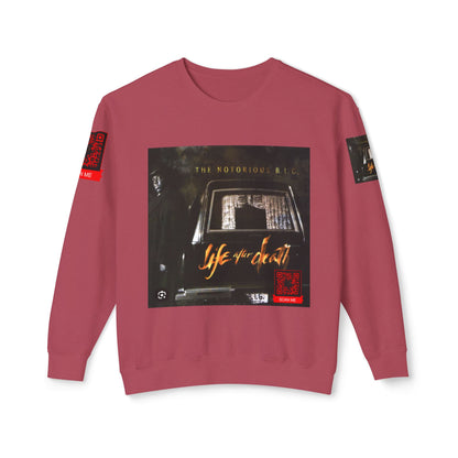 AJ custom BIG Unisex Lightweight Crewneck Sweatshirt