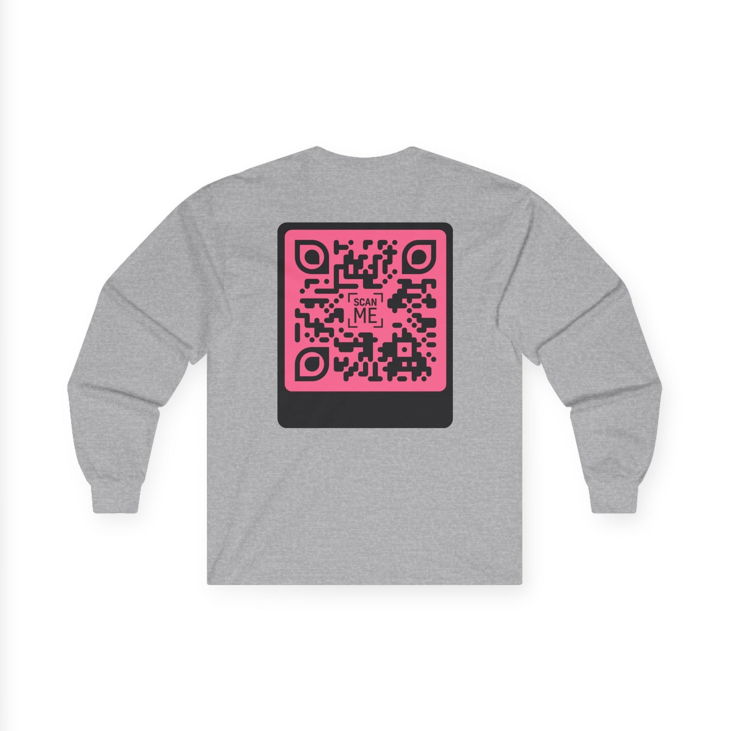 Scannable 'Someone Loves You' QR Long Sleeve Tee