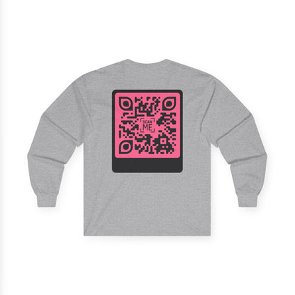 Scannable 'Someone Loves You' QR Long Sleeve Tee