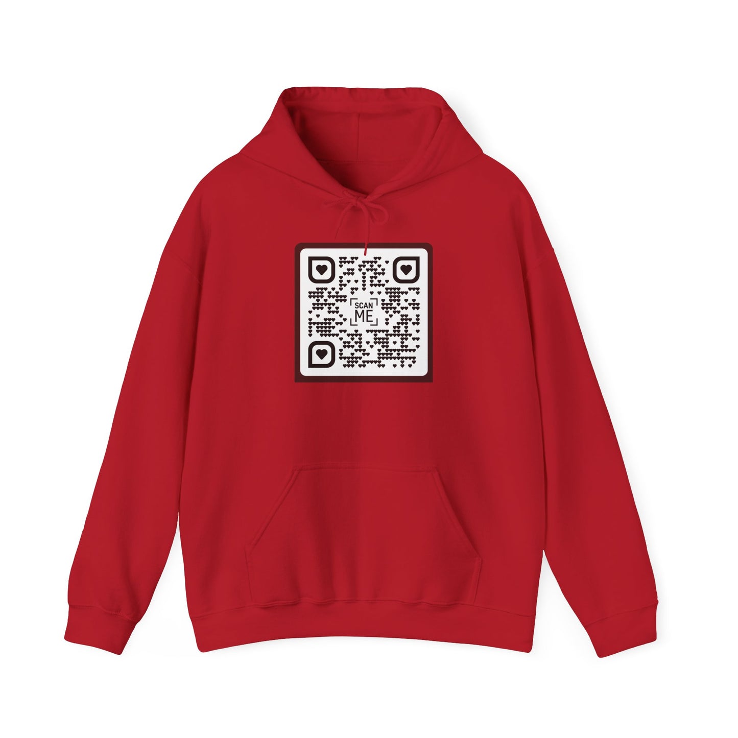 Scannable ‘Spread Love’ QR Hoodie