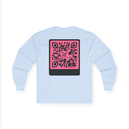 Scannable 'Someone Loves You' QR Long Sleeve Tee