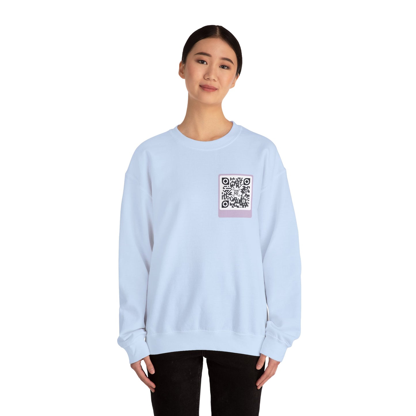 Scannable 'Awesome' QR Sweatshirt