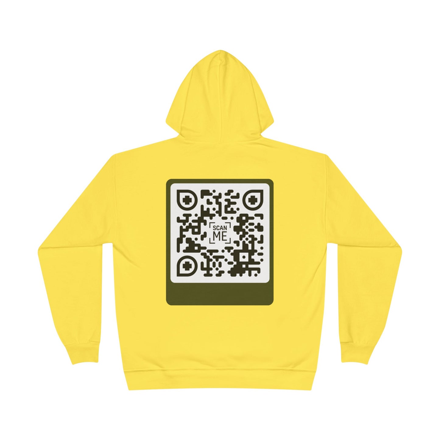 Scannable 'Smile' QR Code Hoodie