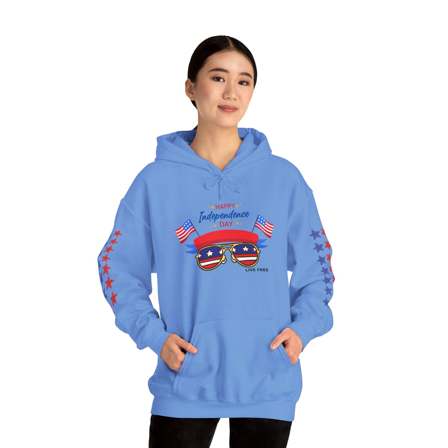 United & Unstoppable – 4th of July QR Hoodie