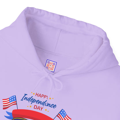 United & Unstoppable – 4th of July QR Hoodie