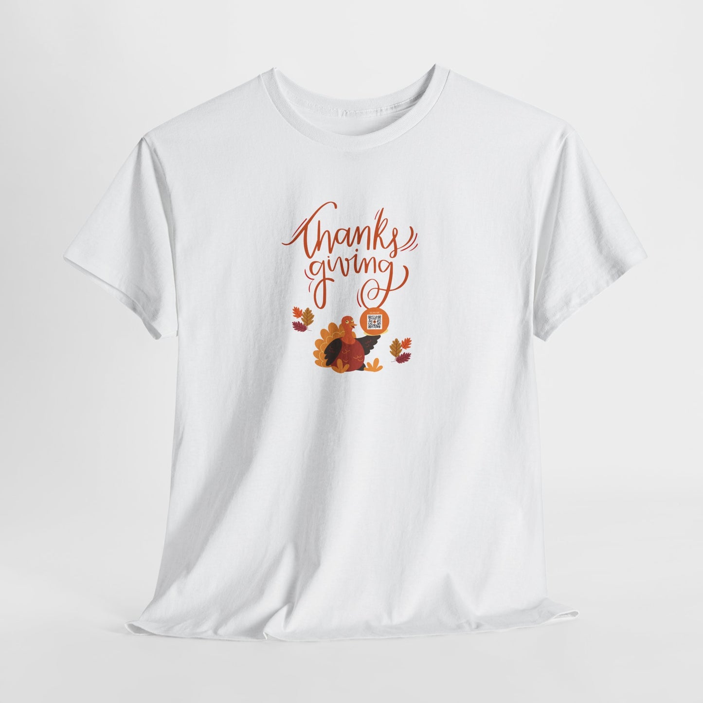 Autumn Gratitude QR Tee