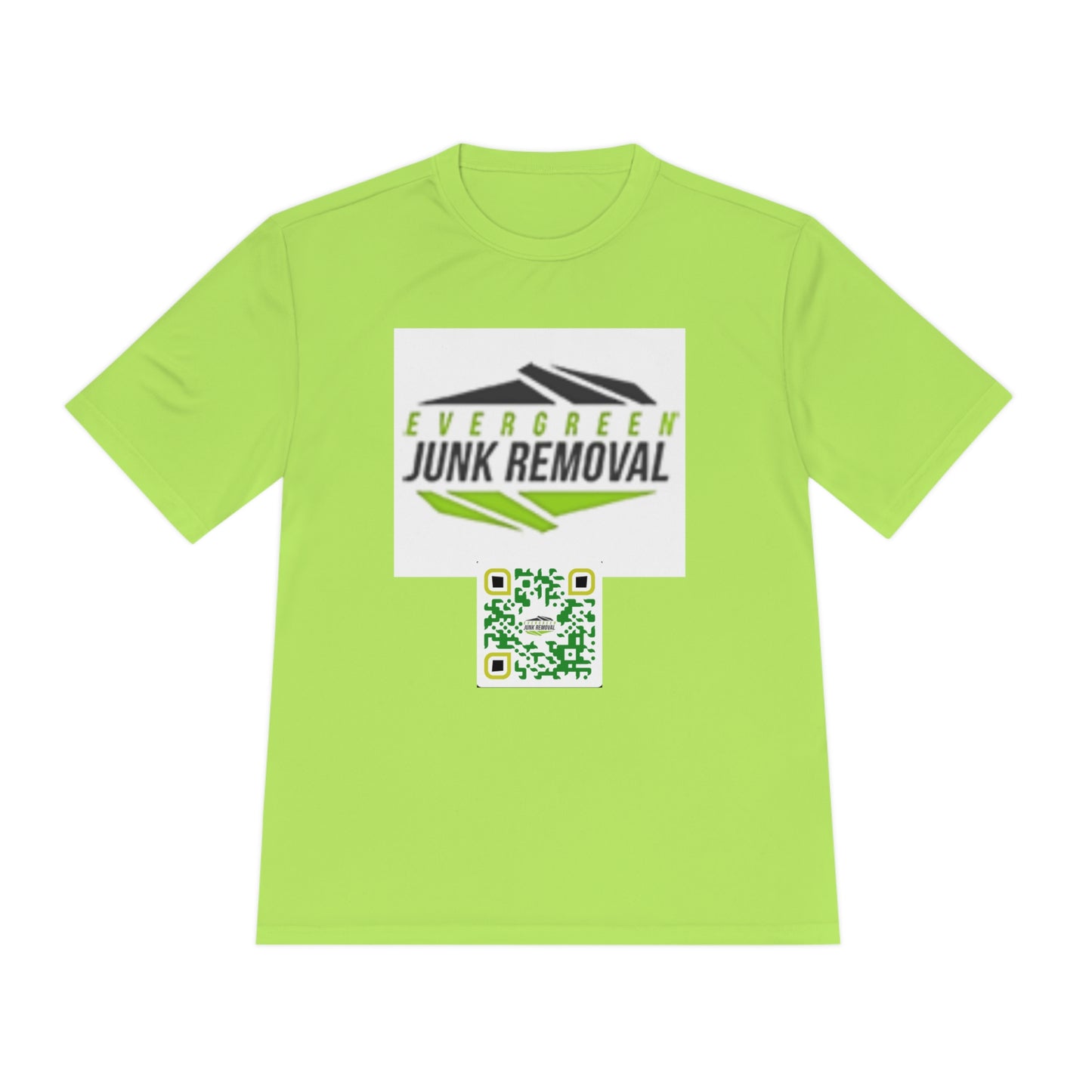 QR Custom "Evergreen" Unisex Moisture Wicking Tee