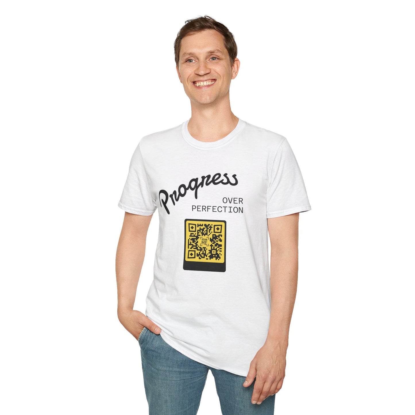 Never Quit Unisex QR Tee