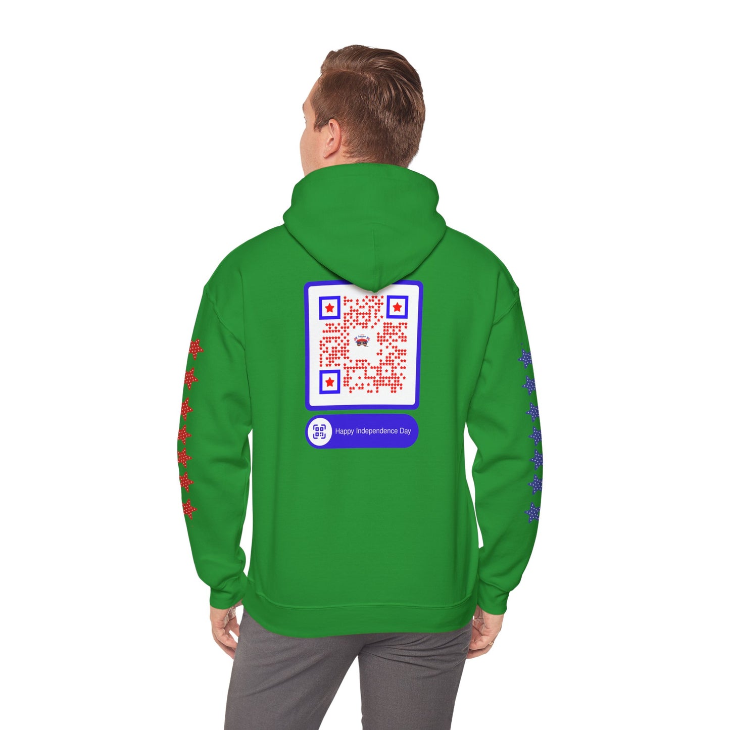 United & Unstoppable – 4th of July QR Hoodie