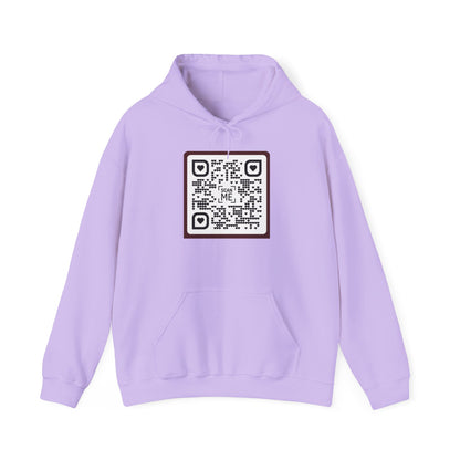 Scannable ‘Spread Love’ QR Hoodie