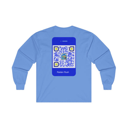 QR Custom "Raiden Rush" Unisex Ultra Cotton Long Sleeve Tee