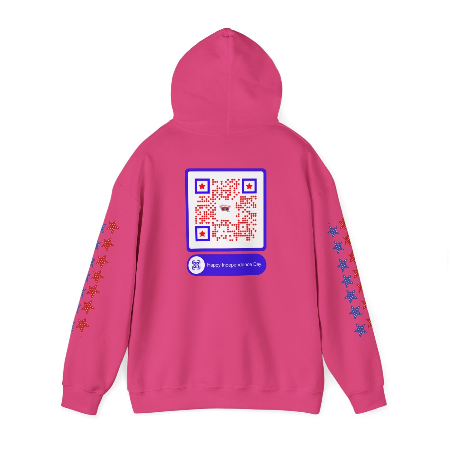 United & Unstoppable – 4th of July QR Hoodie