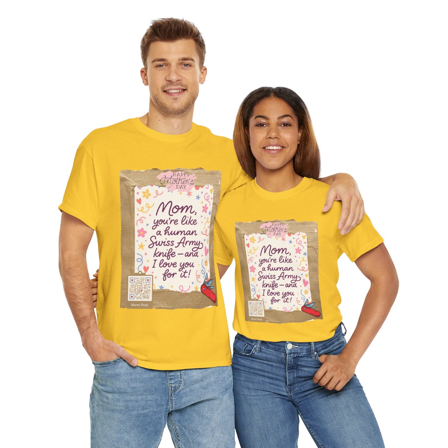 QR Code Tee – Celebrate Her in Style