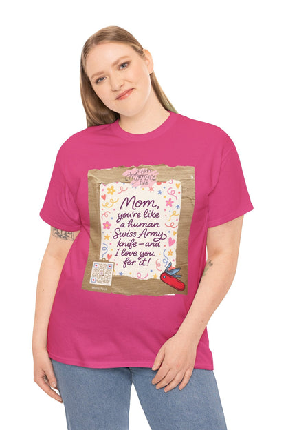 QR Code Tee – Celebrate Her in Style