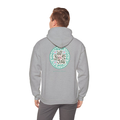 Unisex Hoodie with Custom QR for Mom