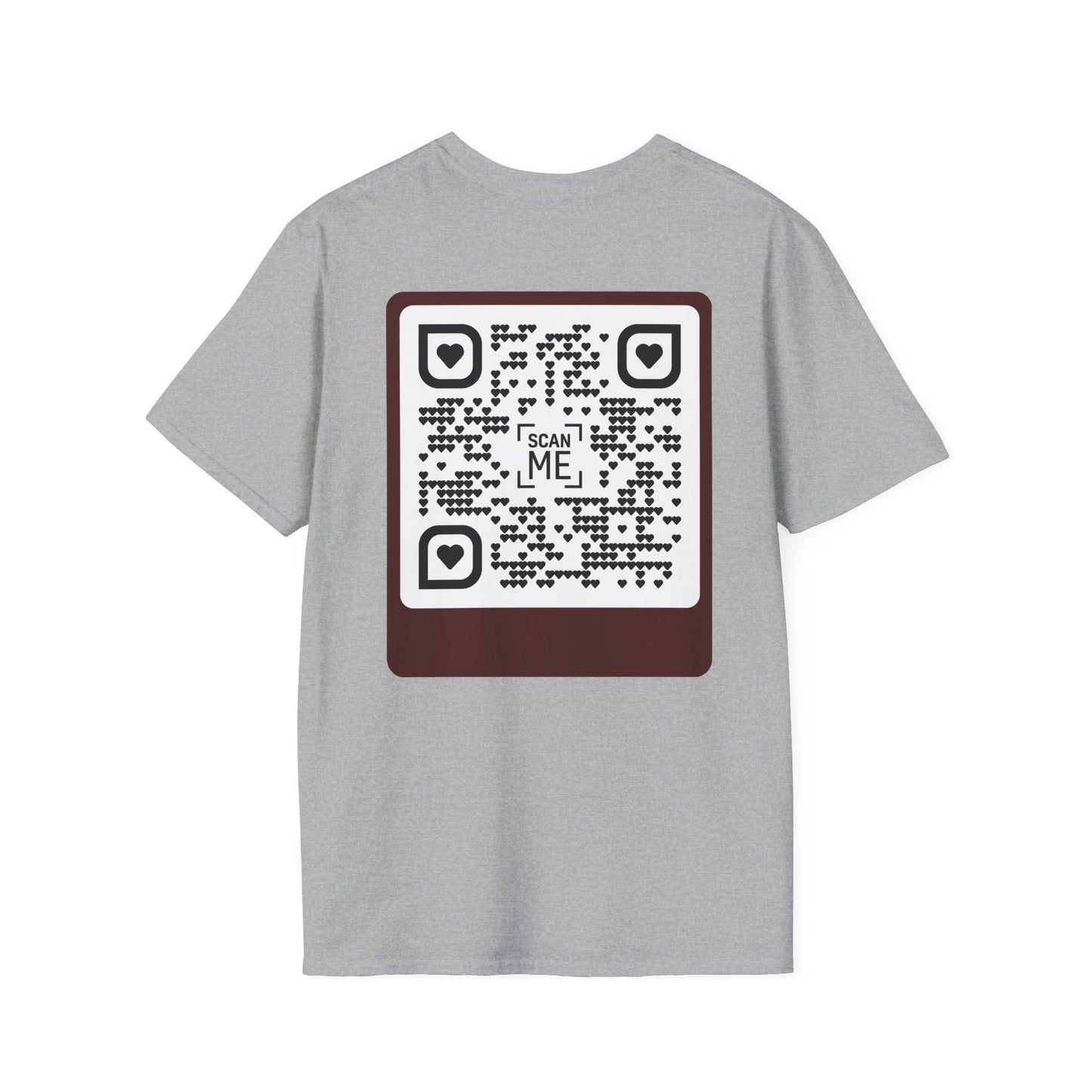 Scannable ‘Spread Love’ QR Code T-shirt