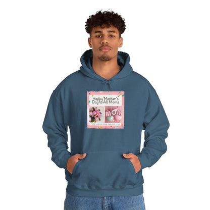 Unisex Hoodie with Custom QR for Mom