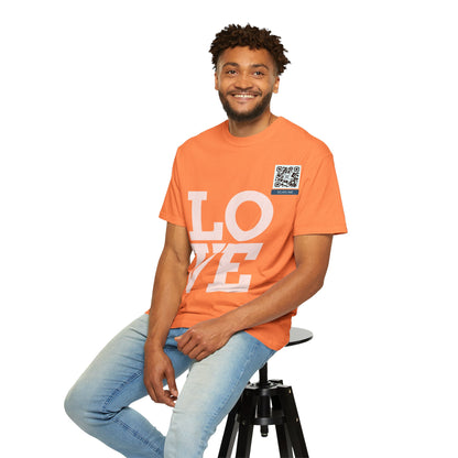Let Love Lead Unisex Washed Tee