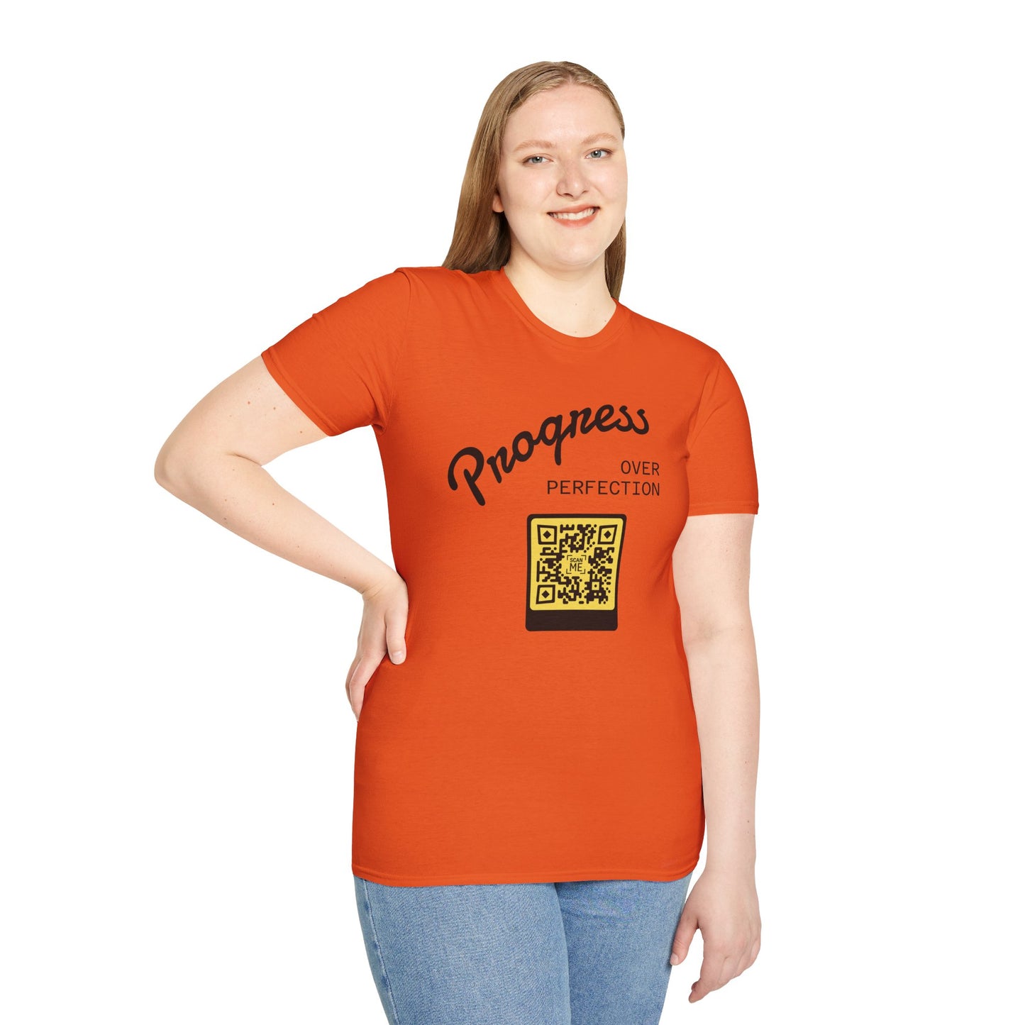Never Quit Unisex QR Tee
