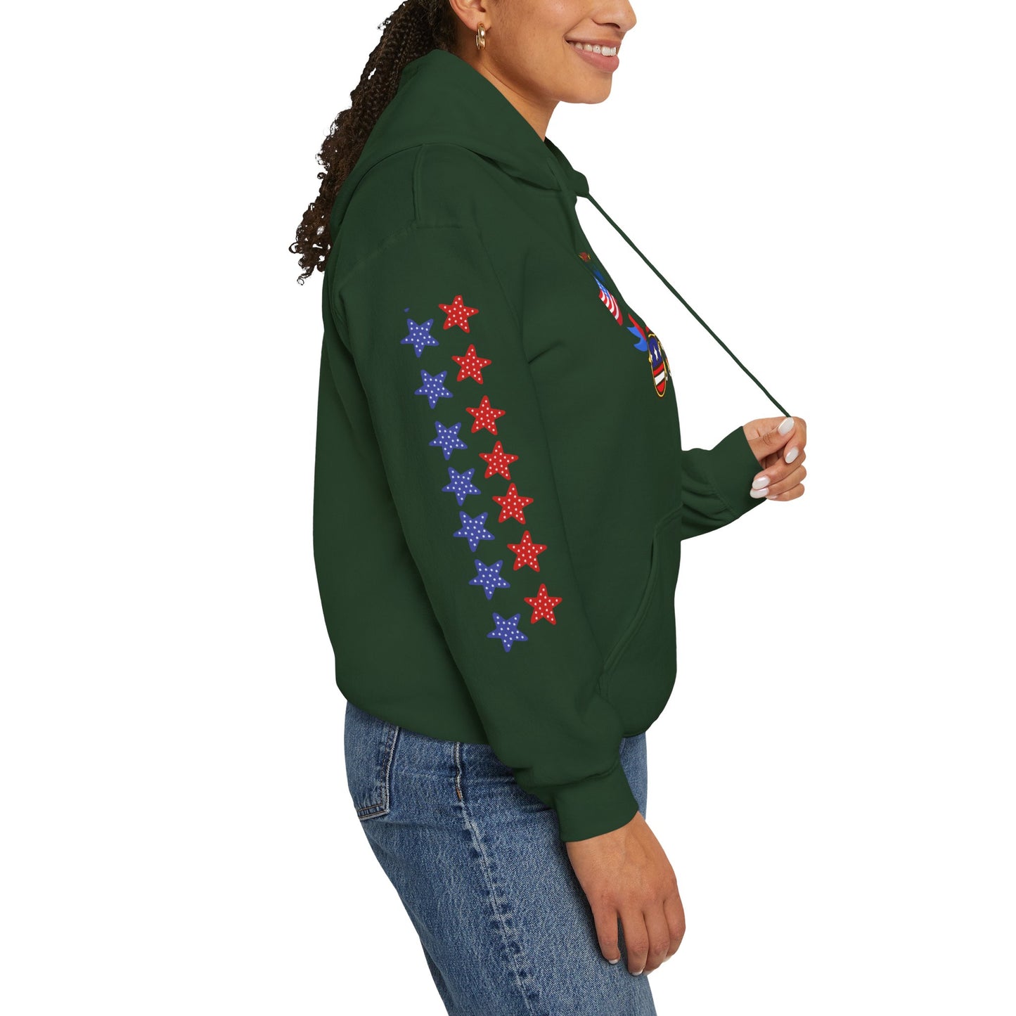 United & Unstoppable – 4th of July QR Hoodie