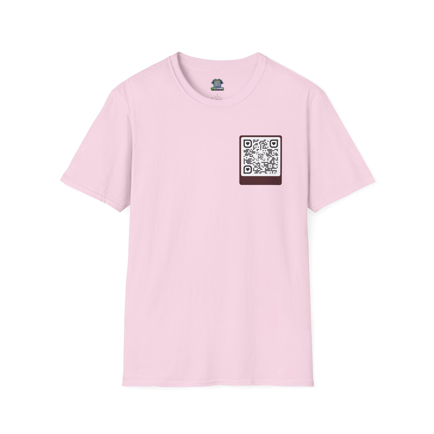 Scannable ‘Spread Love’ QR Code T-shirt