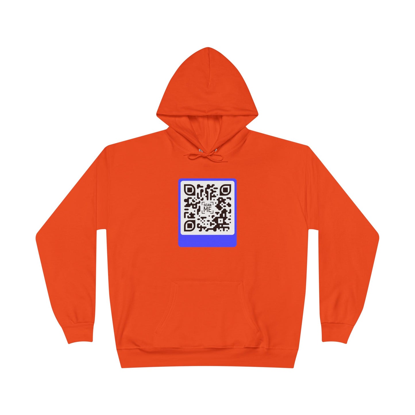 Scannable 'Smile' QR Code Hoodie