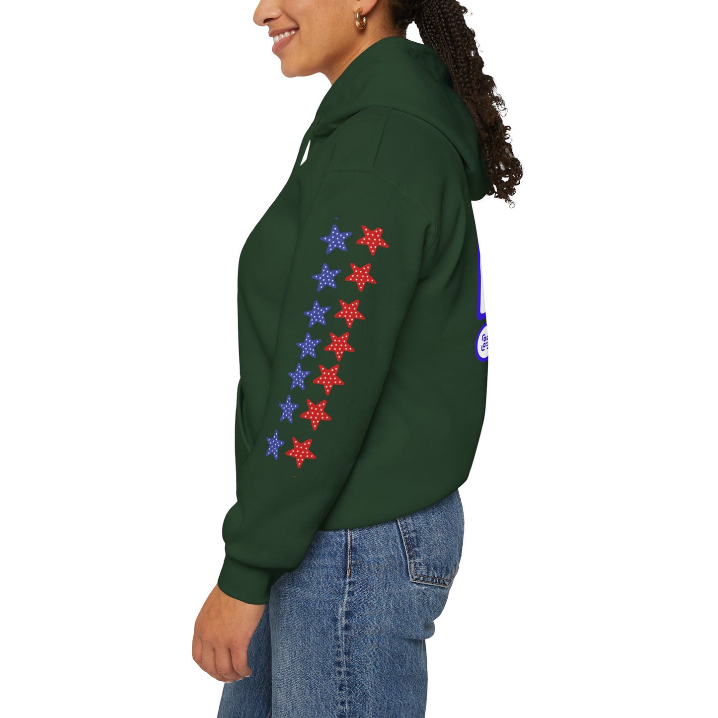 United & Unstoppable – 4th of July QR Hoodie