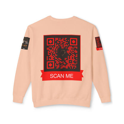 AJ custom BIG Unisex Lightweight Crewneck Sweatshirt